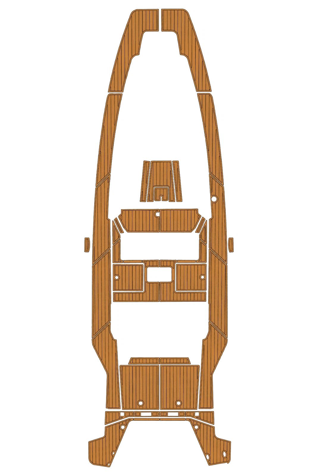 EVA Foam boat flooring 2021 Axopar 37 suntop (1) 1 kit EVA Foam boat flooring 2021 Axopar 37 suntop