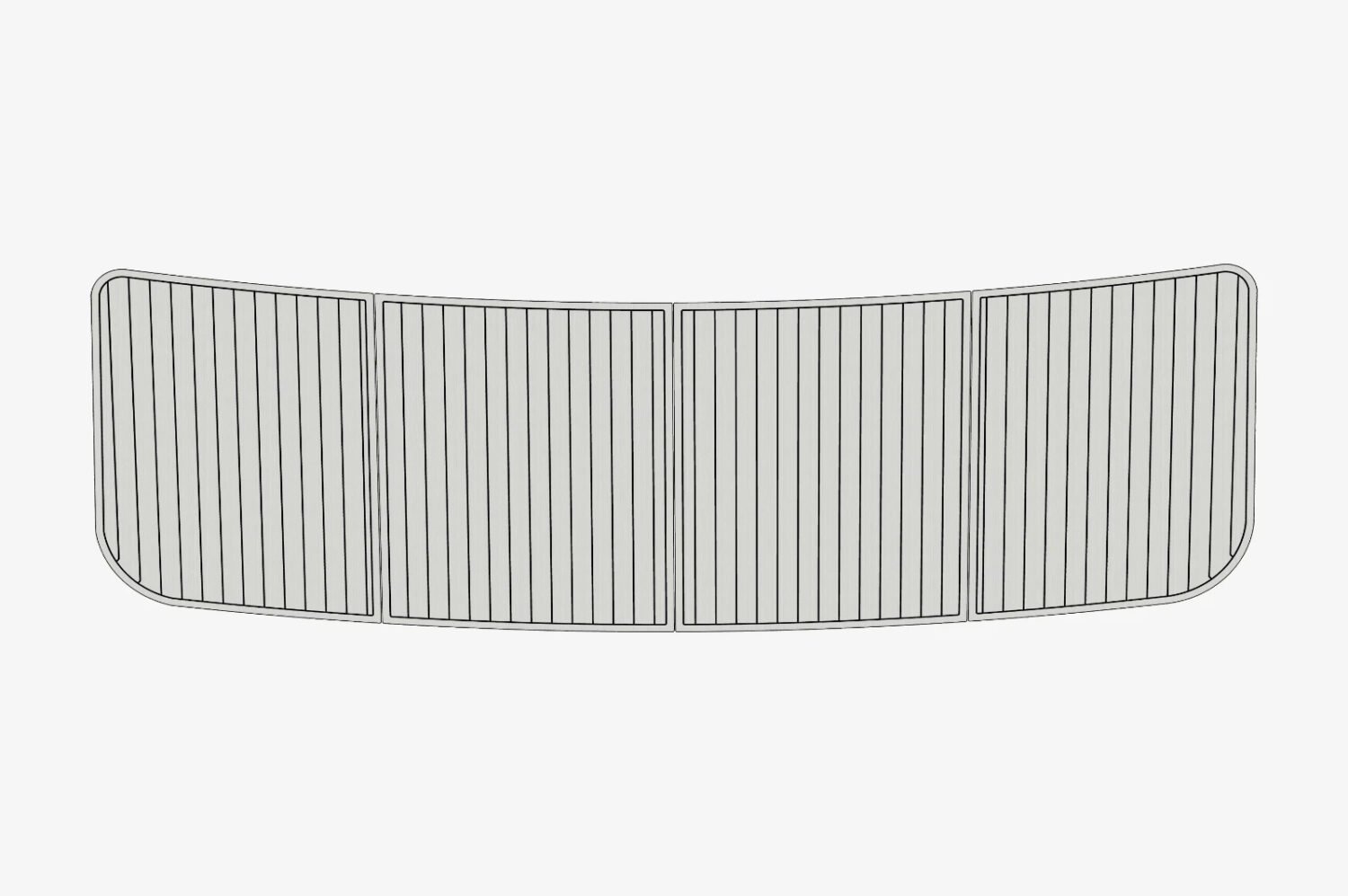 EVA Foam marine deck flooring Azimut 72 (5) 1 kit EVA Foam marine deck flooring Azimut 72