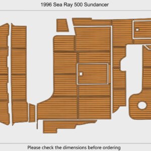 1 Kit EVA Foam marine flooring 1996 Sea Ray 500 Sundancer
