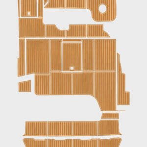 1 Kit EVA Foam marine flooring 1996 Sea Ray 500 Sundancer