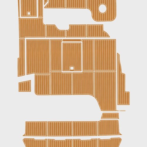 EVA Foam marine flooring 1996 Sea Ray 500 Sundancer (4) 1 Kit EVA Foam marine flooring 1996 Sea Ray 500 Sundancer