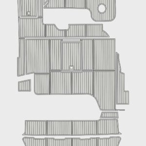 1 Kit EVA Foam marine flooring 1996 Sea Ray 500 Sundancer