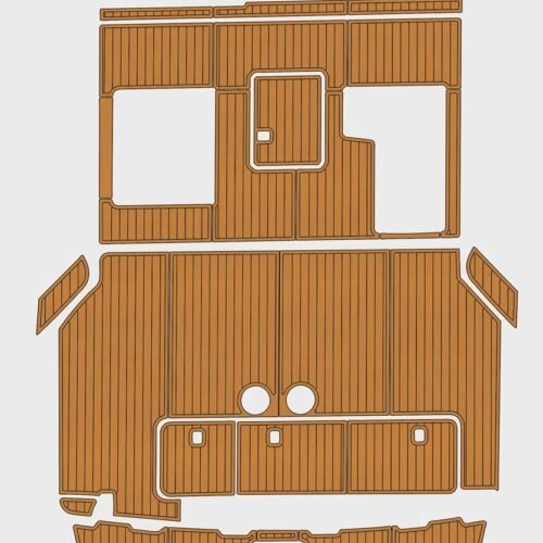 EVA Foam marine flooring 1997 Sea Ray 370 Express Cruiser (1) 1 Kit EVA Foam marine flooring 1997 Sea Ray 370 Express Cruiser