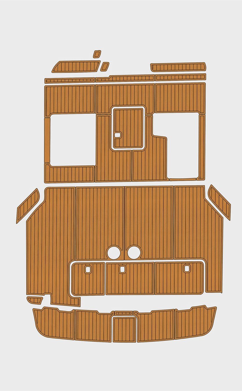 EVA Foam marine flooring 1997 Sea Ray 370 Express Cruiser (1) 1 Kit EVA Foam marine flooring 1997 Sea Ray 370 Express Cruiser