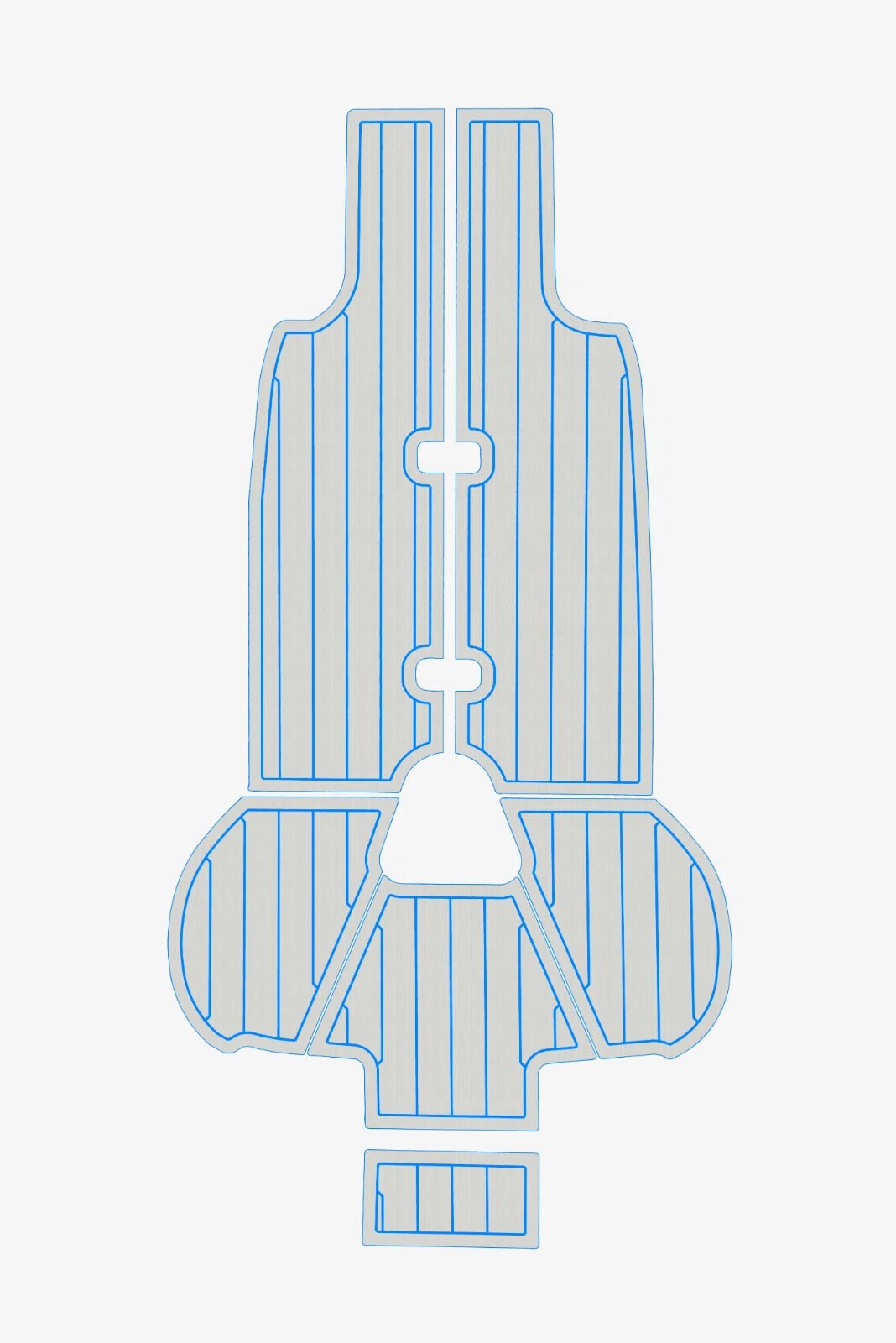 EVA Foam marine flooring 2003-2007 Beneteau 423 (16) 1 kit EVA Foam marine flooring 2003-2007 Beneteau 423