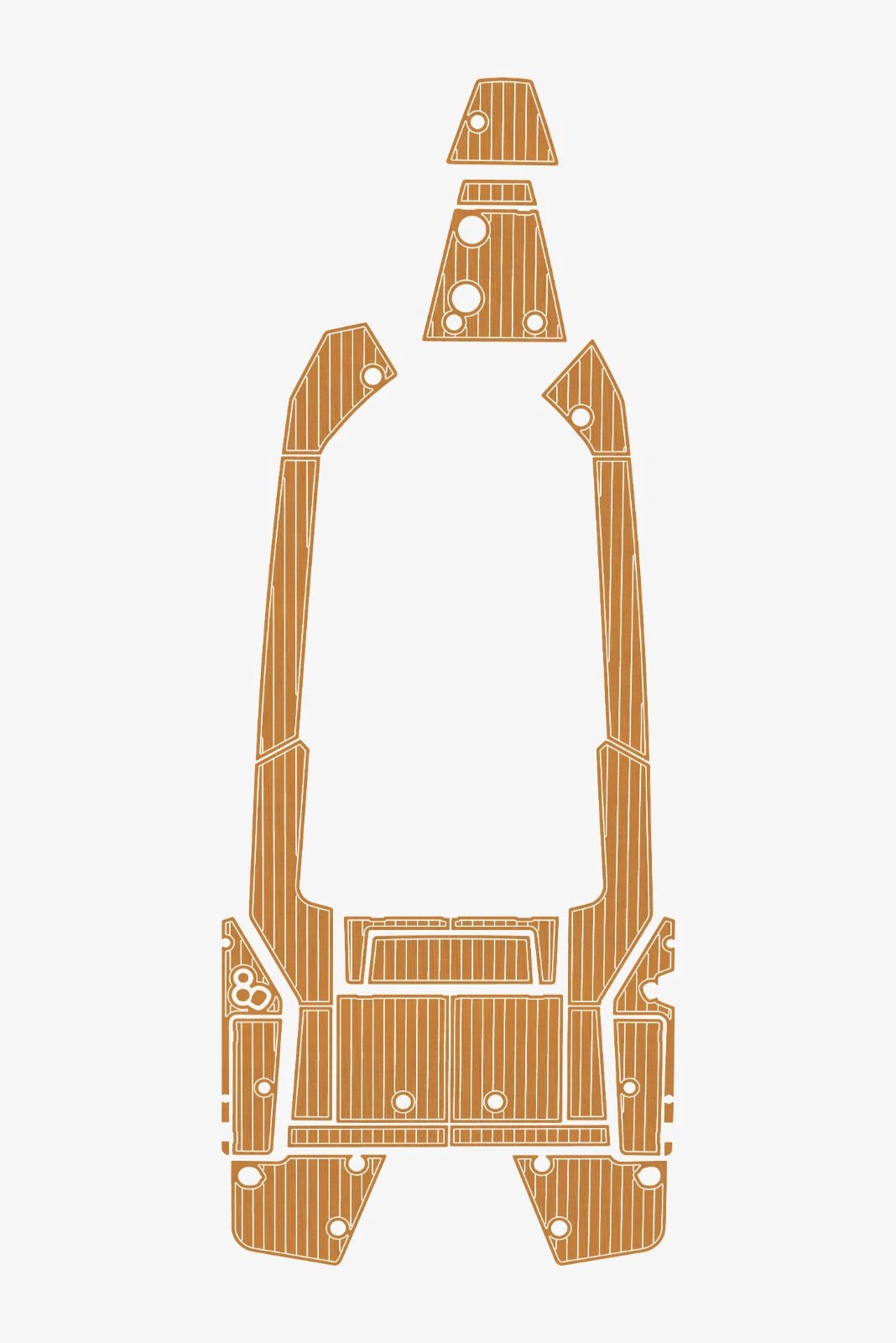 1 kit EVA Foam marine flooring 2021 Axopar 28