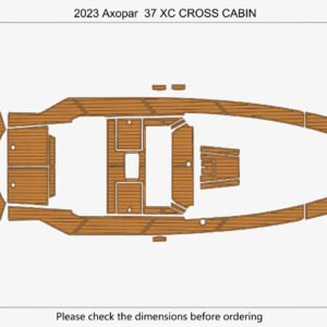 EVA Foam marine flooring 2023 Axopar 37 XC CROSS CABIN (2) 1 kit EVA Foam marine flooring 2023 Axopar 37 XC CROSS CABIN