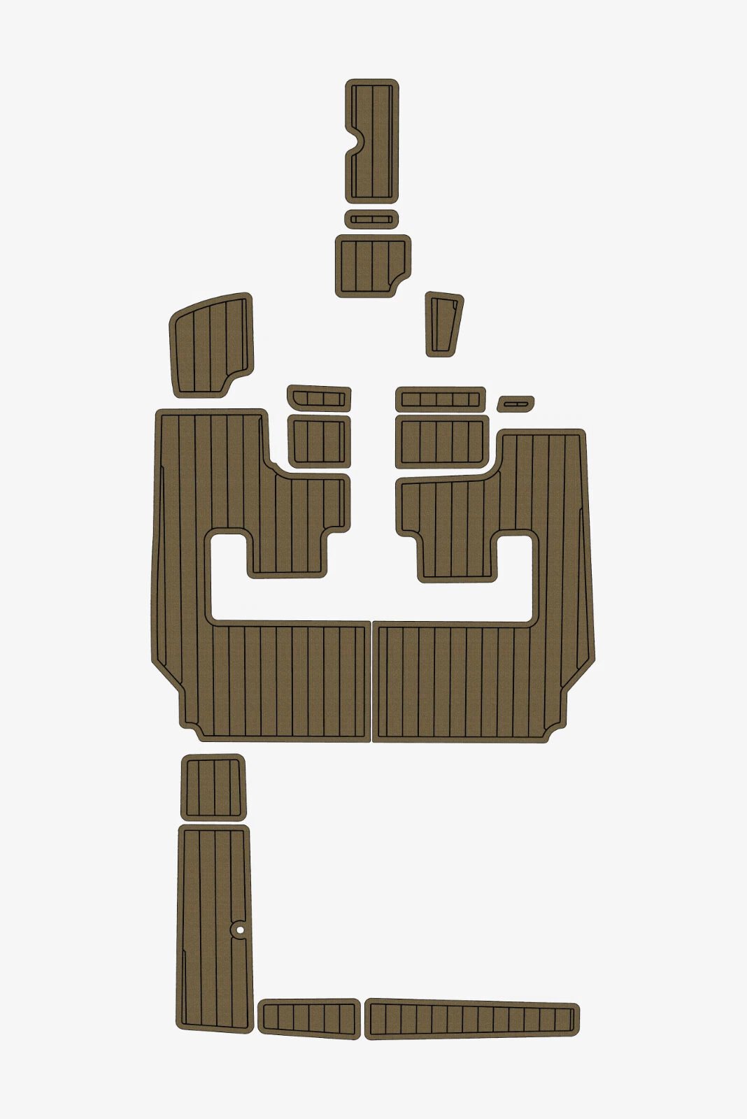 EVA foam Teak deck flooring 2010 Advantage Victory (11) 1 kit EVA foam Teak deck flooring 2010 Advantage Victory