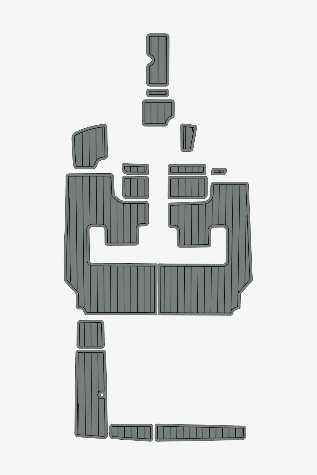 EVA foam Teak deck flooring 2010 Advantage Victory (12) 1 kit EVA foam Teak deck flooring 2010 Advantage Victory