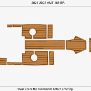 EVA foam Teak deck flooring 2021-2022 AMT 165 BR (2) 1 kit EVA foam Teak deck flooring 2021-2022 AMT 165 BR