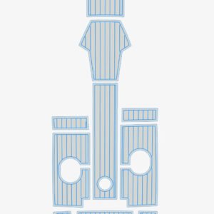 EVA foam Teak deck flooring 2021-2022 AMT 175 BR (16) 1 kit EVA foam Teak deck flooring 2021-2022 AMT 175 BR