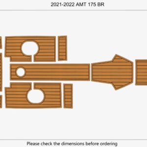 EVA foam Teak deck flooring 2021-2022 AMT 175 BR (2) 1 kit EVA foam Teak deck flooring 2021-2022 AMT 175 BR