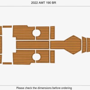 EVA foam Teak deck flooring 2022 AMT 190 BR (2) 1 kit EVA foam Teak deck flooring 2022 AMT 190 BR