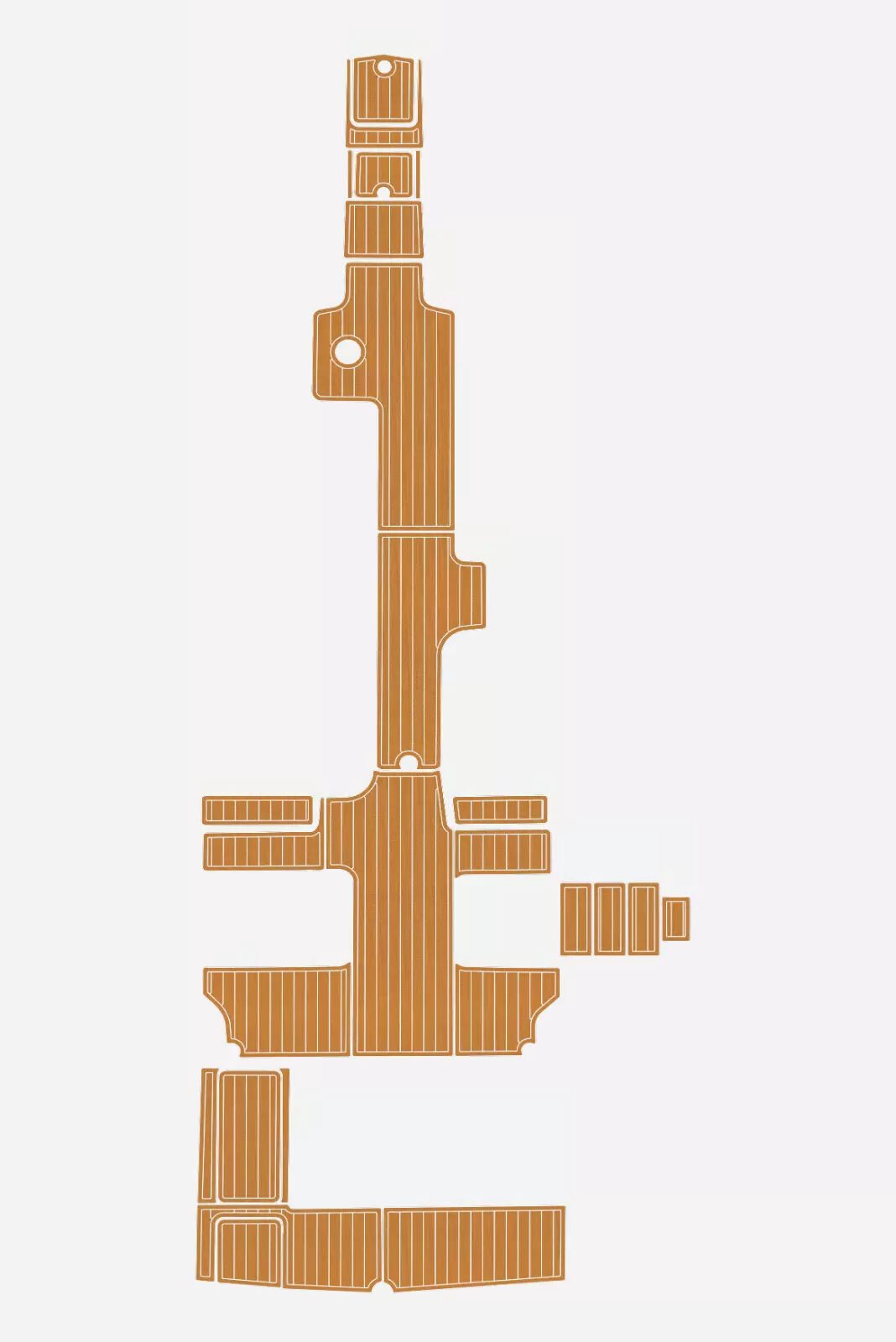 1 kit EVA foam Teak deck flooring Advantage 29 X Flight