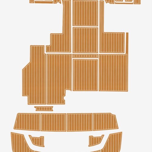 1 kit EVA foam boat flooring 1992-1999 Sea Ray 400 Express Cruiser