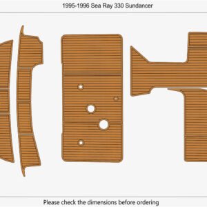 EVA foam boat flooring 1995-1996 sea ray 330 sundancer (1) 1 Kit EVA foam boat flooring 1995-1996 sea ray 330 sundancer