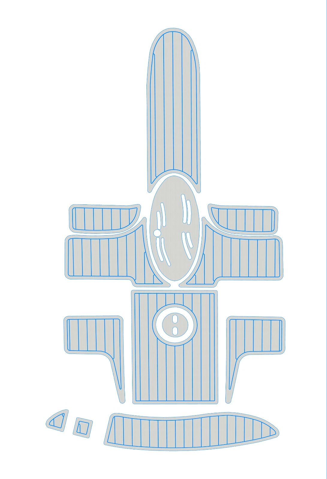 1 kit EVA foam boat flooring 1997-2003 baja 212