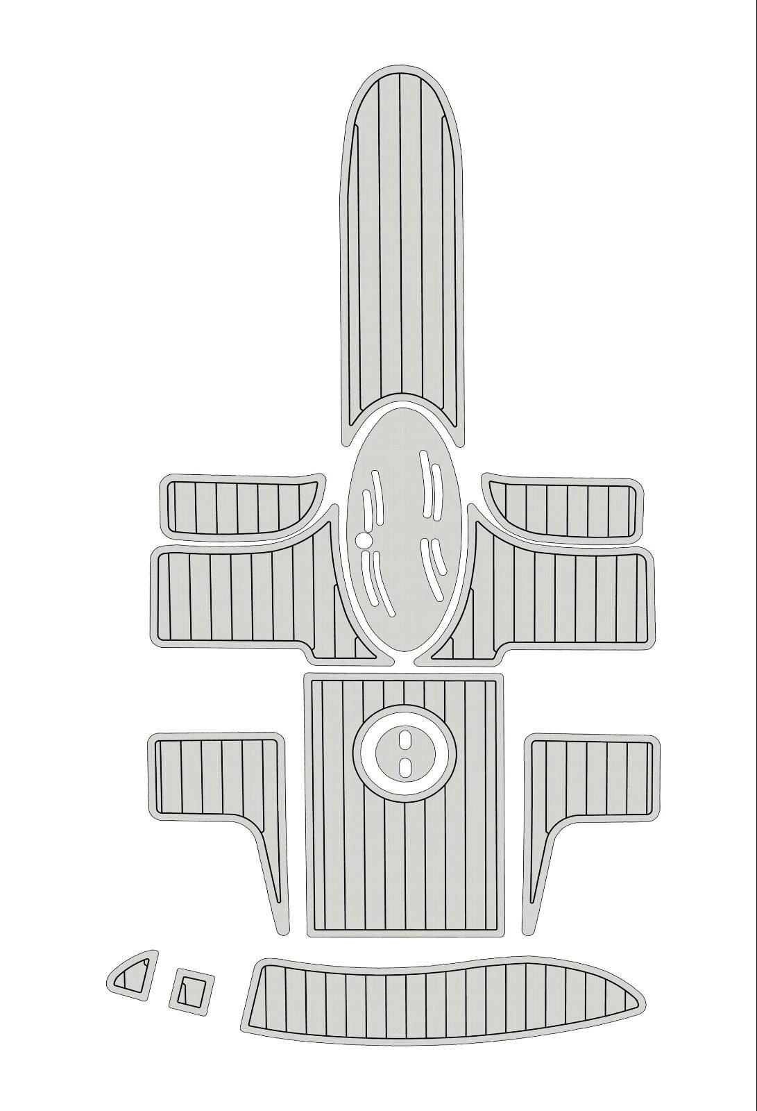 1 kit EVA foam boat flooring 1997-2003 baja 212