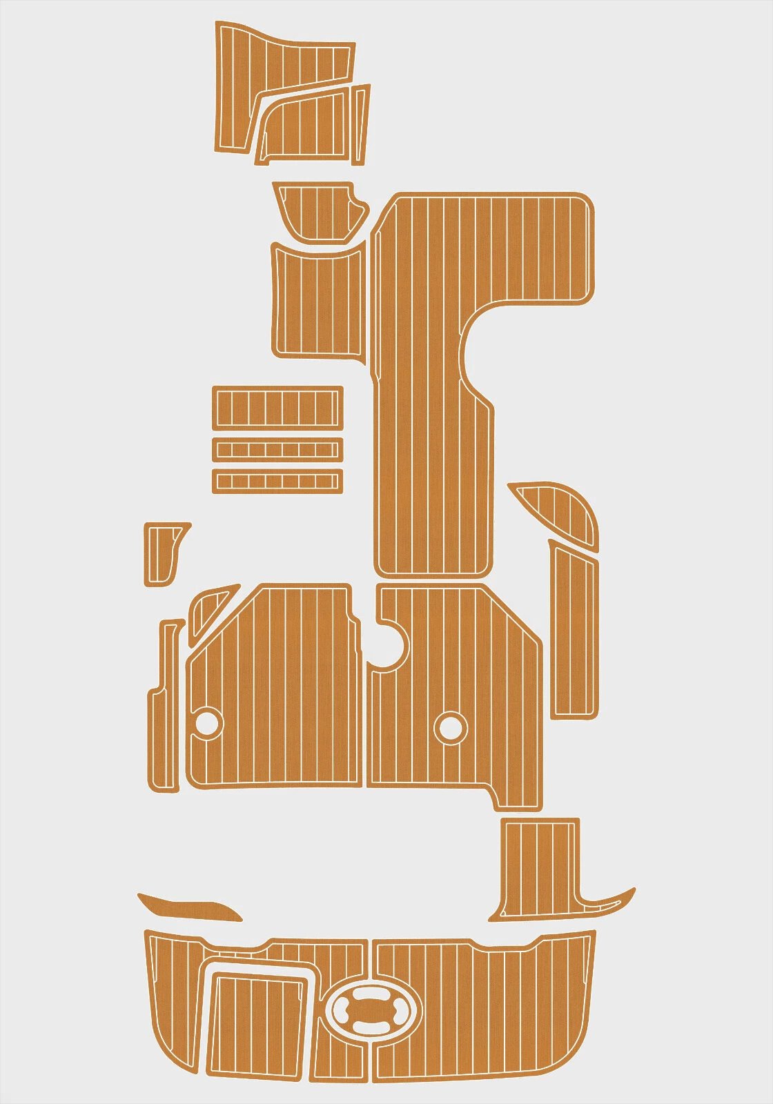 EVA foam boat flooring 1999-2001 Sea Ray 260 Sundancer (10) 1 Kit EVA foam boat flooring 1999-2001 Sea Ray 260 Sundancer