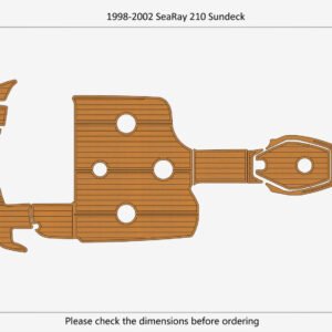 EVA foam boat flooring 1999-2002 Sea Ray 210 Sundeck (1) 1 Kit EVA foam boat flooring 1999-2002 Sea Ray 210 Sundeck