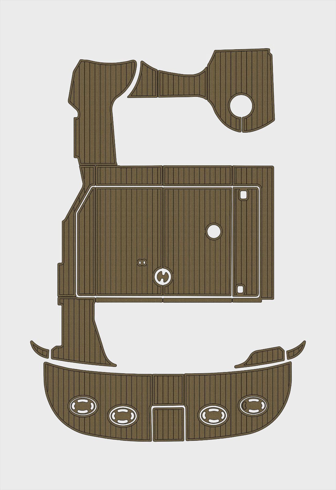 EVA foam boat flooring 2000-2003 Sea Ray 410 Sundancer (5) 1 kit EVA foam boat flooring 2000-2003 Sea Ray 410 Sundancer