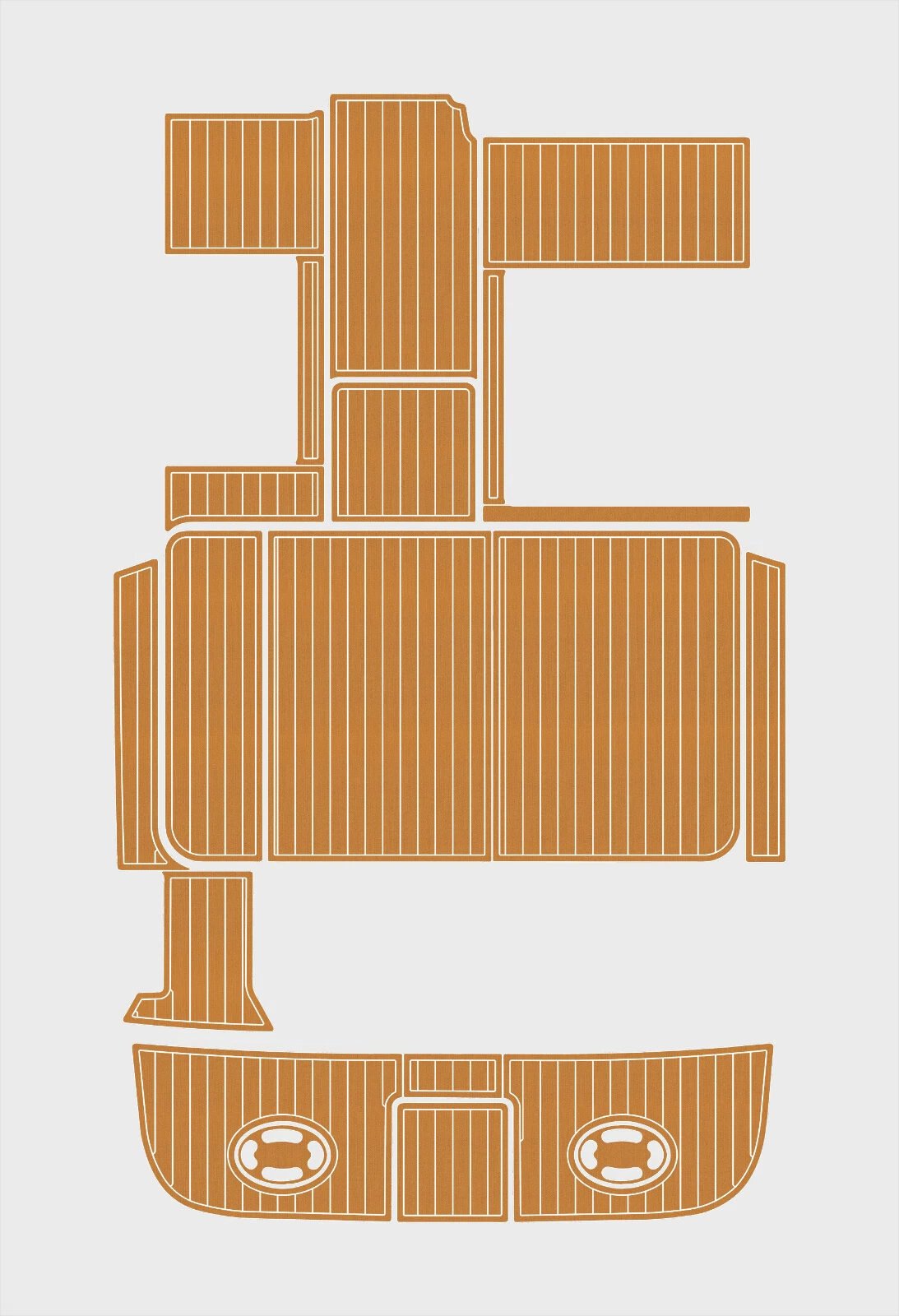 EVA foam boat flooring 2000-2009 Sea Ray 290 Amberjack (10) 1 Kit EVA foam boat flooring 2000-2009 Sea Ray 290 Amberjack