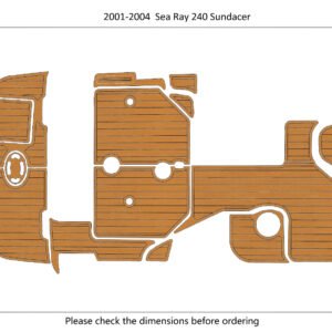 EVA foam boat flooring 2001-2004 Sea Ray 240 Sundancer (1) 1 Kit EVA foam boat flooring 2001-2004 Sea Ray 240 Sundancer