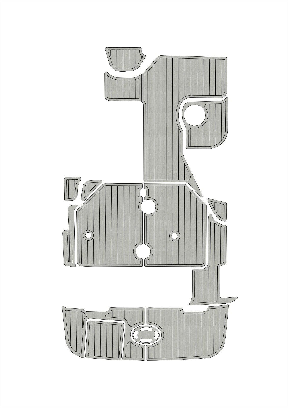 EVA foam boat flooring 2001-2004 Sea Ray 240 Sundancer (12) 1 Kit EVA foam boat flooring 2001-2004 Sea Ray 240 Sundancer