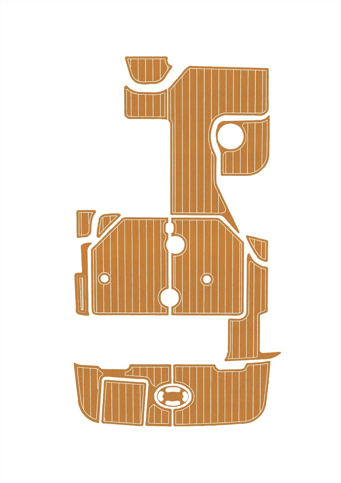 EVA foam boat flooring 2001-2004 Sea Ray 240 Sundancer (8) 1 Kit EVA foam boat flooring 2001-2004 Sea Ray 240 Sundancer