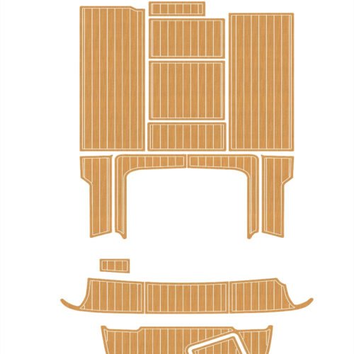 1 Kit EVA foam boat flooring 2001-2007 Sea ray 225 weekender