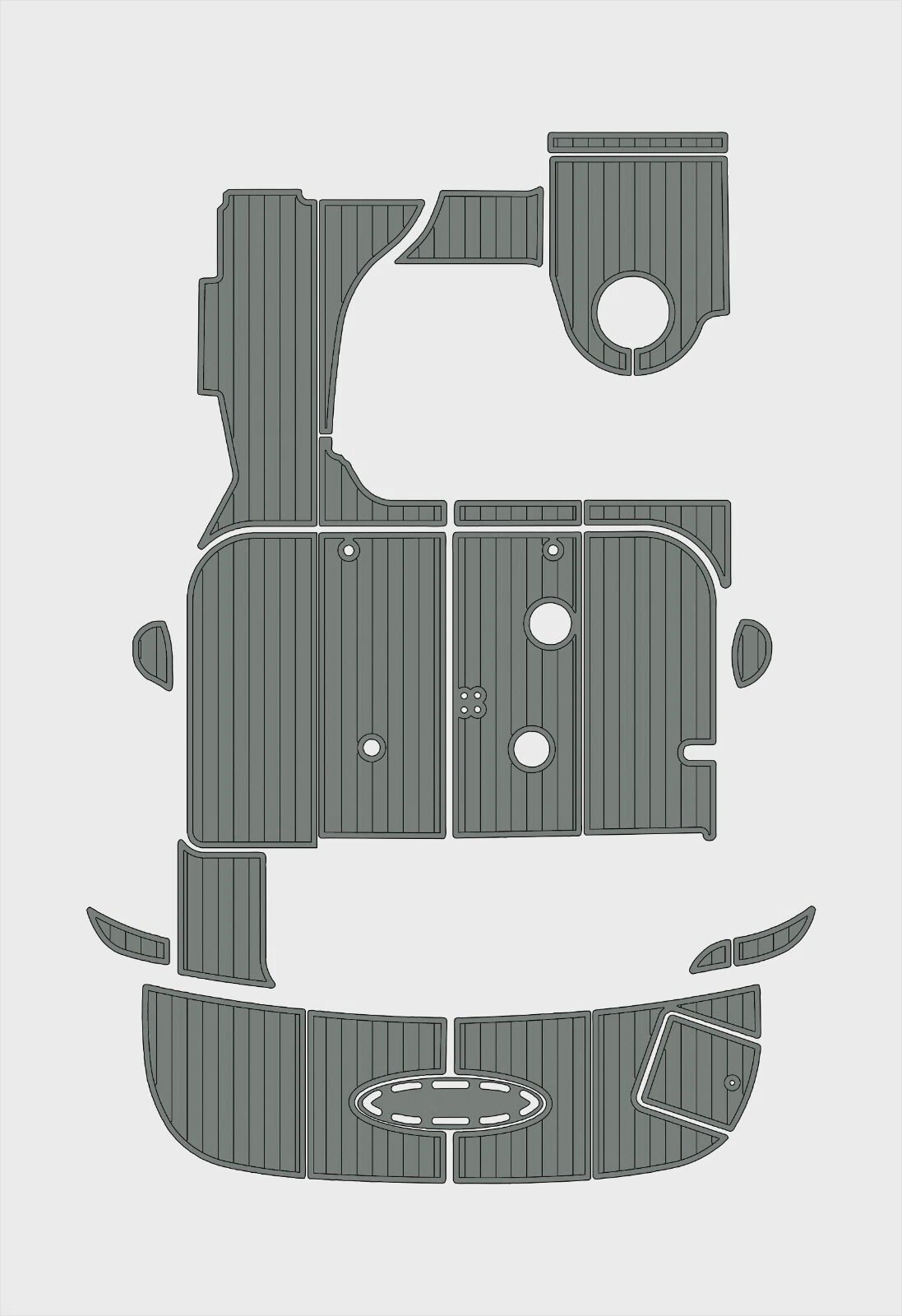 EVA foam boat flooring 2002-2006 Sea Ray 360 Sundancer (12) 1 Kit EVA foam boat flooring 2002-2006 Sea Ray 360 Sundancer