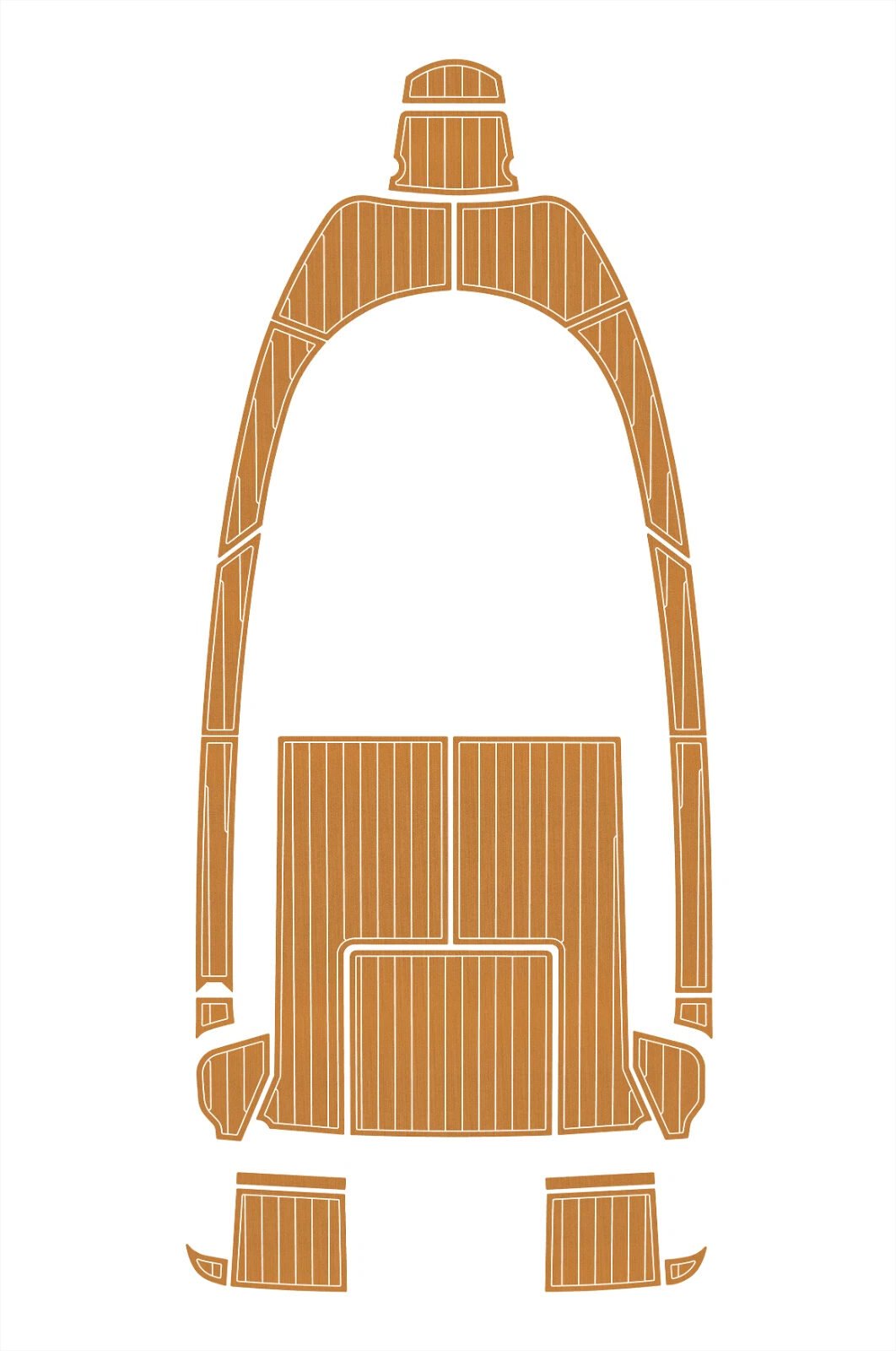 1 kit EVA foam boat flooring 2002 Aquador 21 WAE