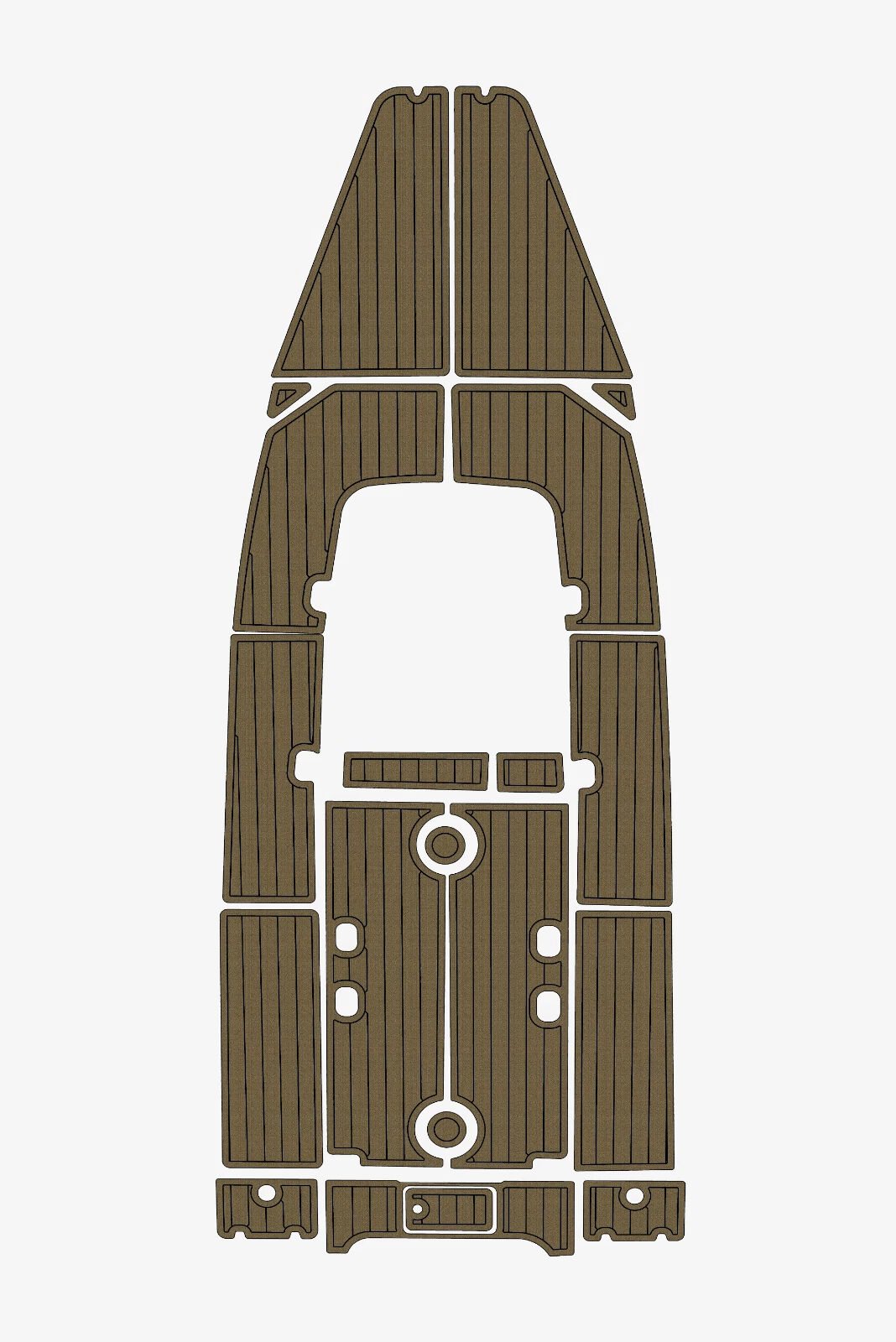 1 kit EVA foam boat flooring 2004-2009 Angler 204 FX