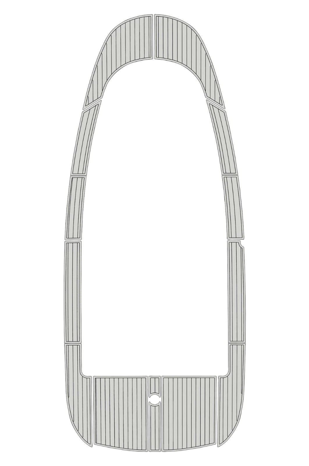 1 kit EVA foam boat flooring 2005-2008 Aquador 28C