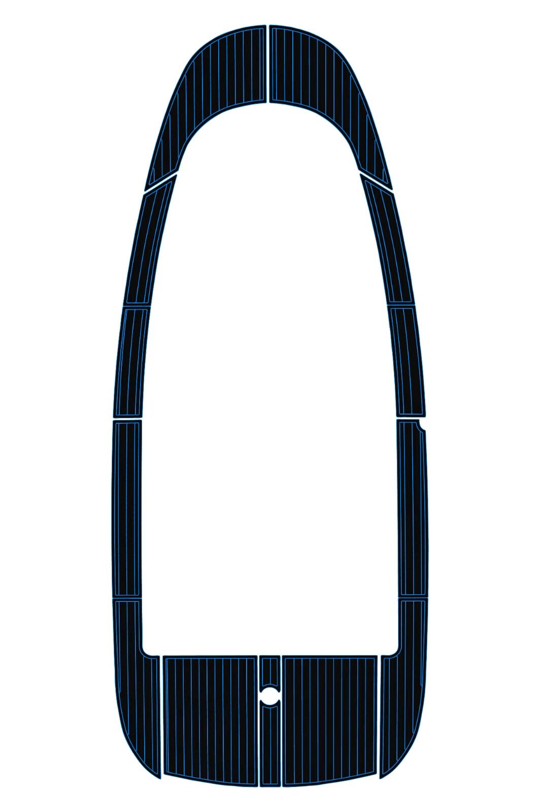 1 kit EVA foam boat flooring 2005-2008 Aquador 28C