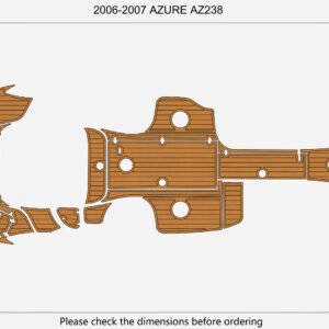 EVA foam boat flooring 2006-2007 Azure AZ238 (2) 1 kit EVA foam boat flooring 2006-2007 Azure AZ238