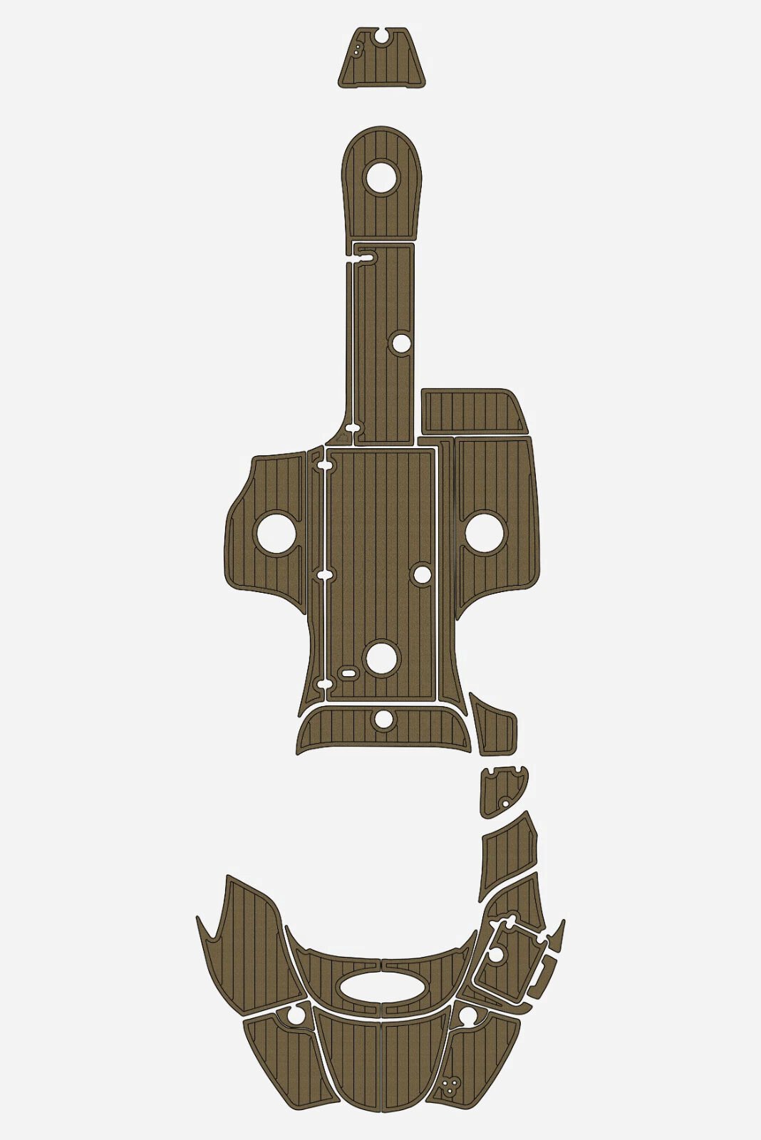 EVA foam boat flooring 2006-2007 Azure AZ238 (6) 1 kit EVA foam boat flooring 2006-2007 Azure AZ238