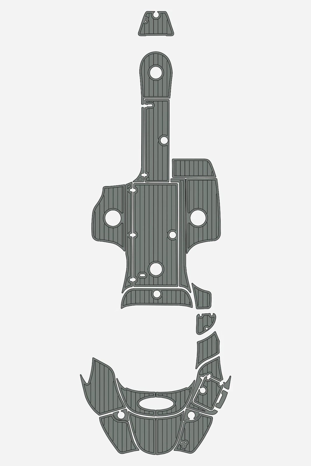 EVA foam boat flooring 2006-2007 Azure AZ238 (7) 1 kit EVA foam boat flooring 2006-2007 Azure AZ238