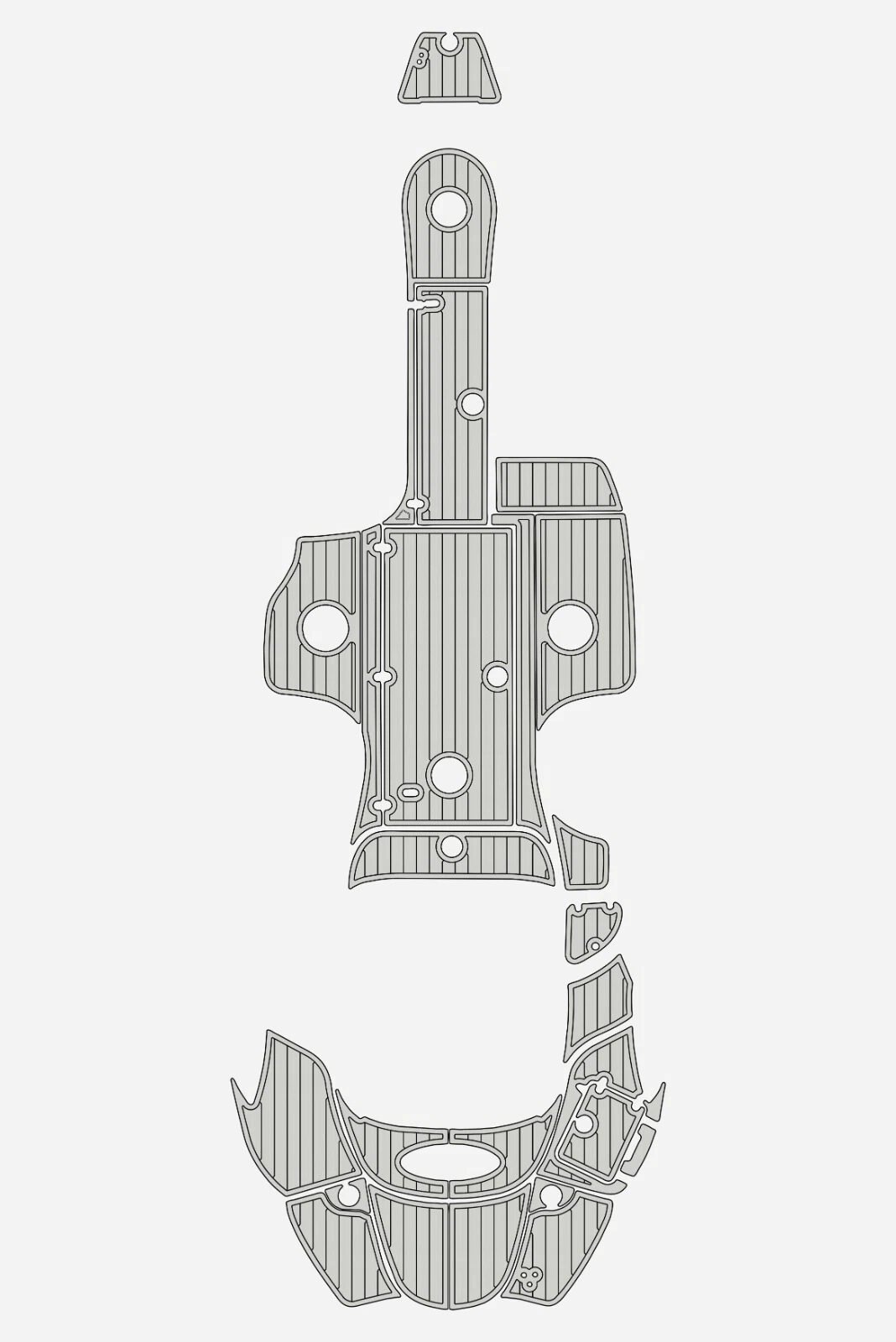 EVA foam boat flooring 2006-2007 Azure AZ238 (9) 1 kit EVA foam boat flooring 2006-2007 Azure AZ238