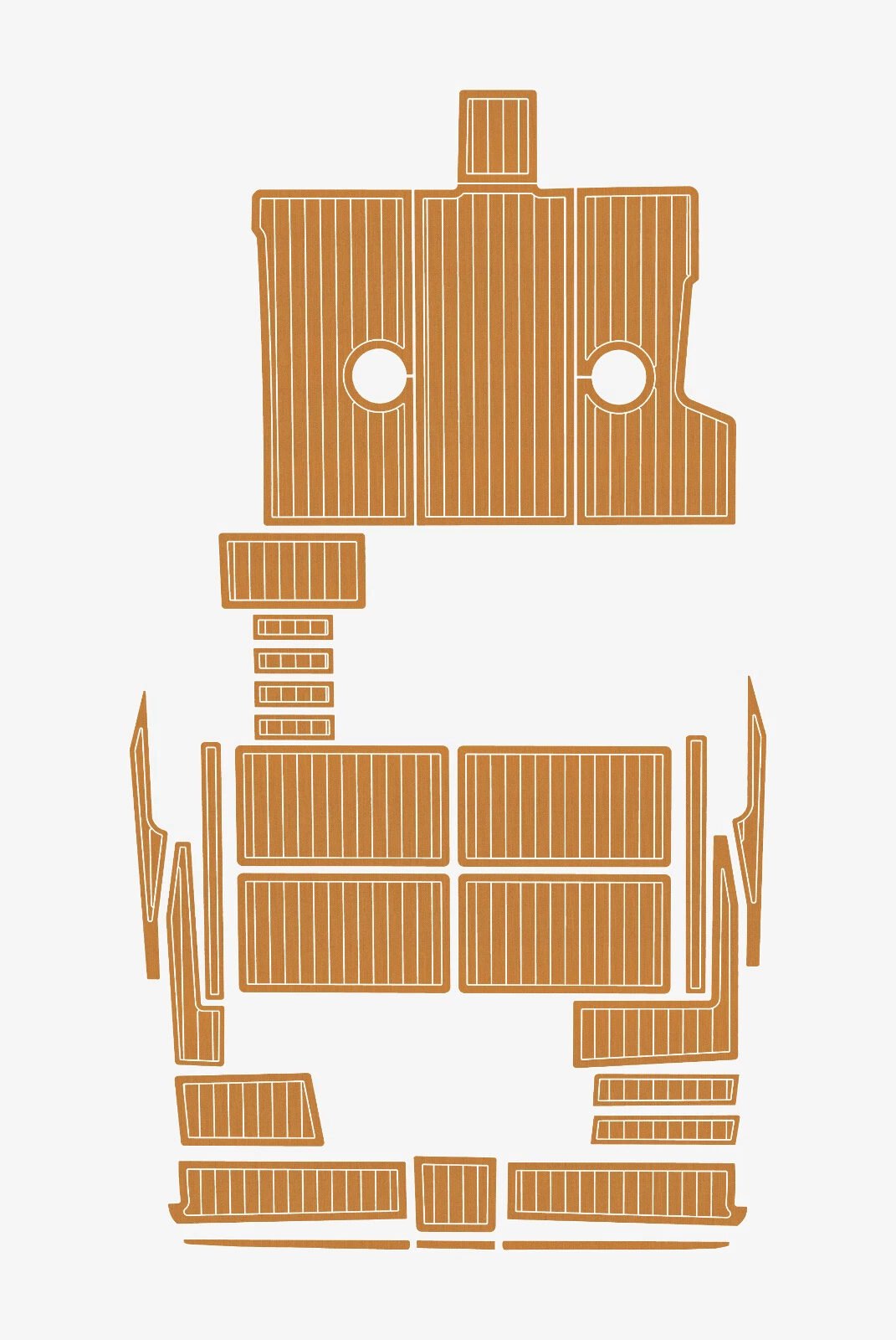 EVA foam boat flooring 2022 ATX 24 (5) 1 kit EVA foam boat flooring 2022 ATX 24