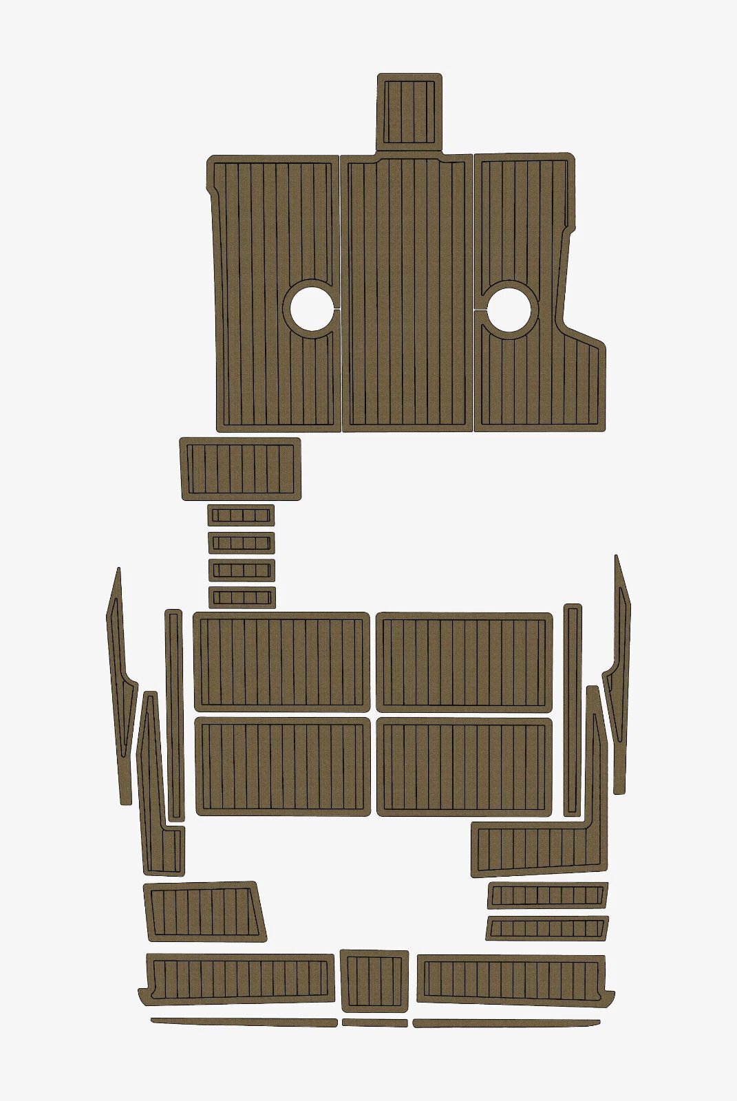 EVA foam boat flooring 2022 ATX 24 (6) 1 kit EVA foam boat flooring 2022 ATX 24