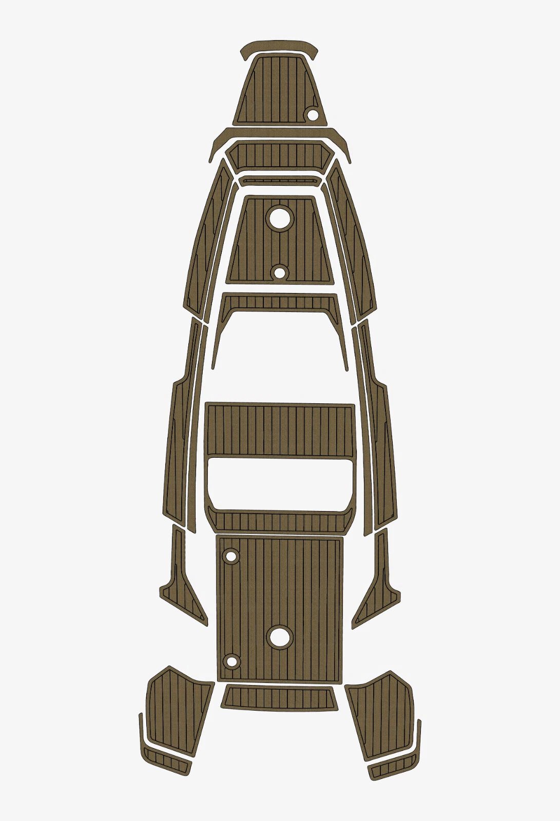 EVA foam boat flooring 2022 Axopar 22 (6) 1 kit EVA foam boat flooring 2022 Axopar 22