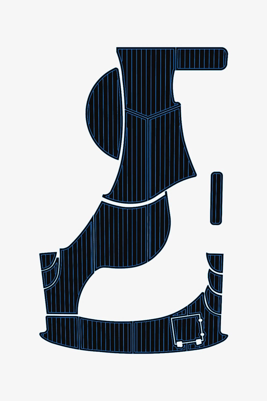 EVA foam deck flooring 2008 Atlantis 42 (4) 1 kit EVA foam deck flooring 2008 Atlantis 42