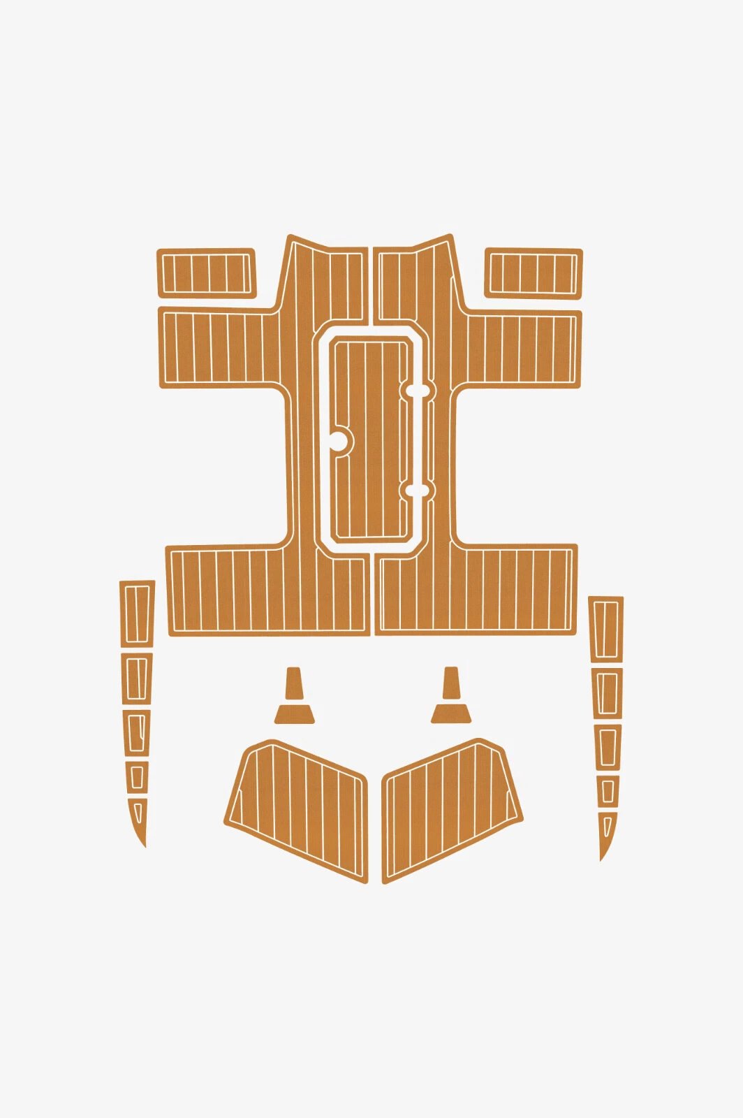 1 kit EVA foam deck flooring 2017 Adrenaline 28 Savage