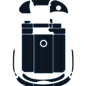 EVA foam faux teak boat flooring 1996-2005 Baja 302 Boss (3) 1 kit EVA foam faux teak boat flooring 1996-2005 Baja 302 Boss