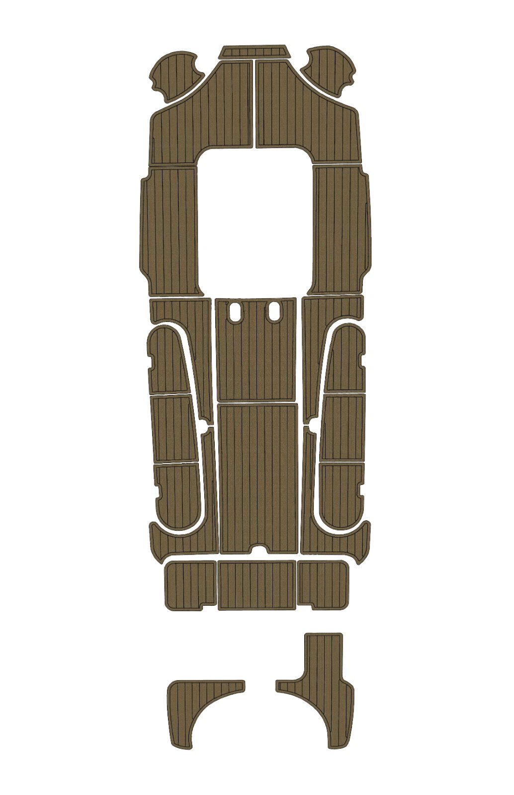 EVA foam faux teak boat flooring 2000-2004 Baja 340 Sport fish (3) 1 kit EVA foam faux teak boat flooring 2000-2004 Baja 340 Sport fish