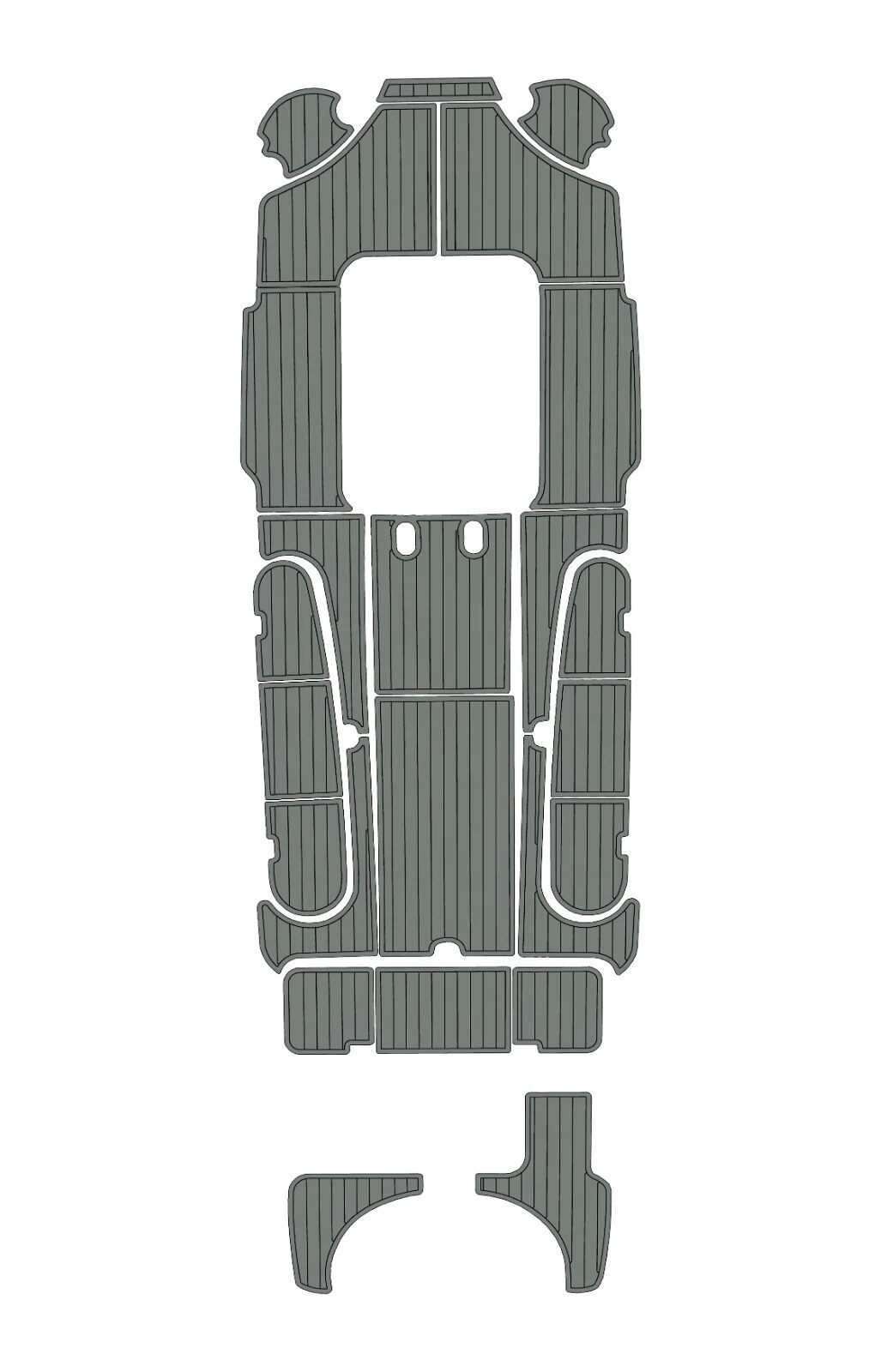 EVA foam faux teak boat flooring 2000-2004 Baja 340 Sport fish (4) 1 kit EVA foam faux teak boat flooring 2000-2004 Baja 340 Sport fish