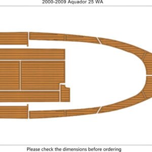 EVA foam faux teak boat flooring 2000-2009 Aquador 25 WA (2) 1 kit EVA foam faux teak boat flooring 2000-2009 Aquador 25 WA