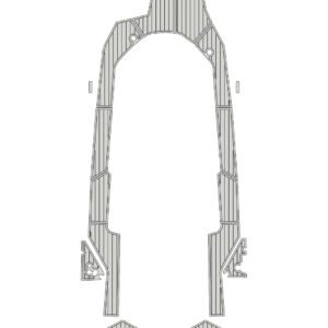EVA foam faux teak boat flooring 2023 Axopar 28 (16) 1 kit EVA foam faux teak boat flooring 2023 Axopar 28
