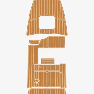 1 kit EVA foam faux teak deck flooring 1994 Sea Ray 230 Sundancer